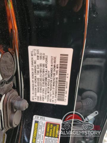 2HKRM3H35DH509196 2013 HONDA CRV photo no. 14