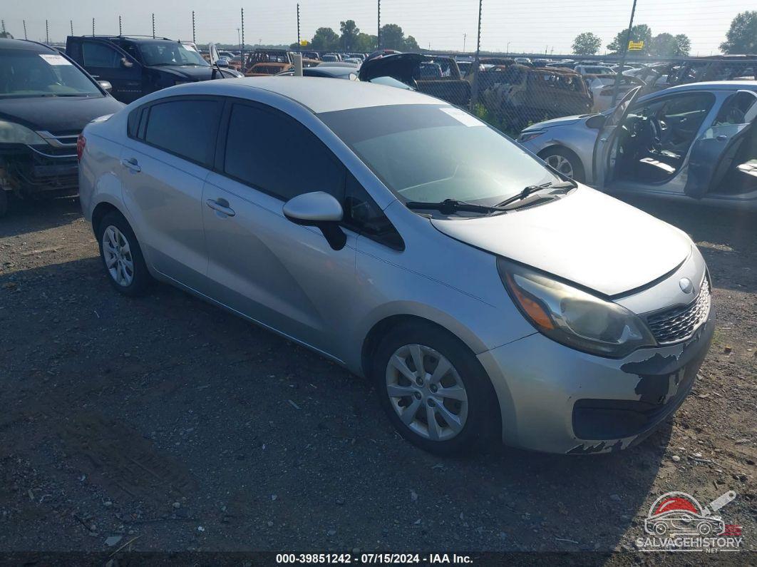 KNADM4A34E6332742 2014 KIA RIO photo no. 22