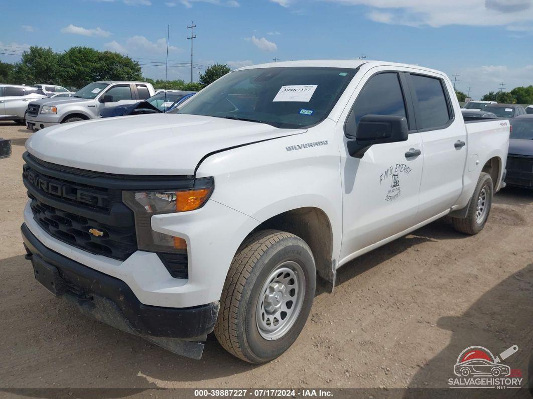 2GCUDAED6P1108726 2023 CHEVROLET SILVERADO 1500 photo no. 2