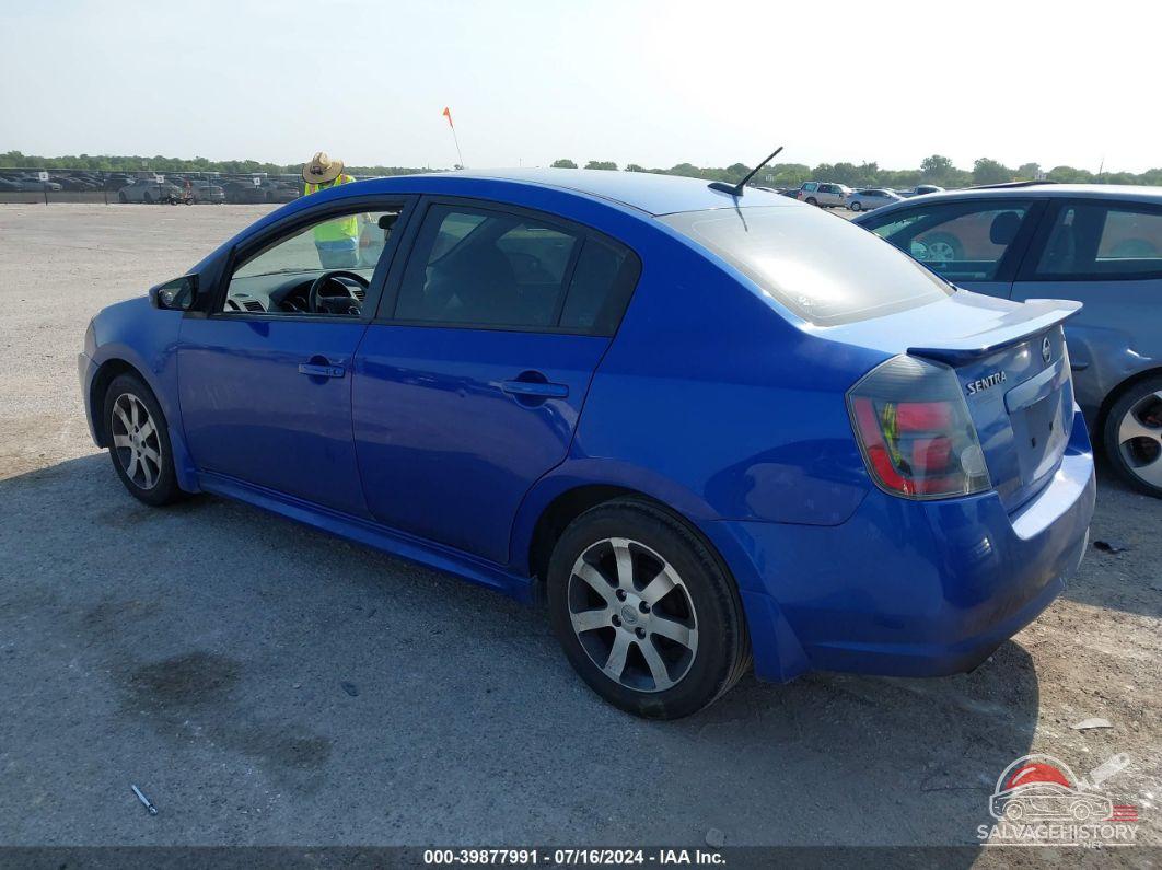 3N1AB6AP9CL773203 2012 NISSAN SENTRA photo no. 3