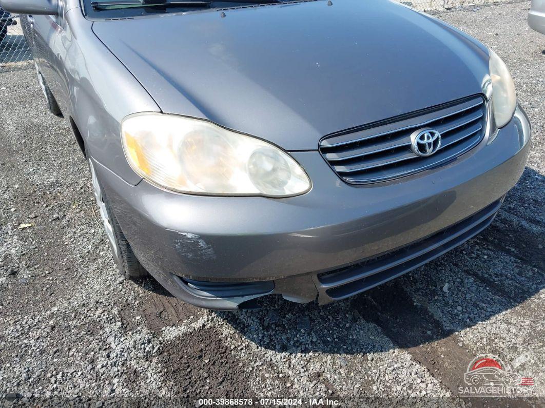 2T1BR38E24C185647 2004 TOYOTA COROLLA photo no. 6