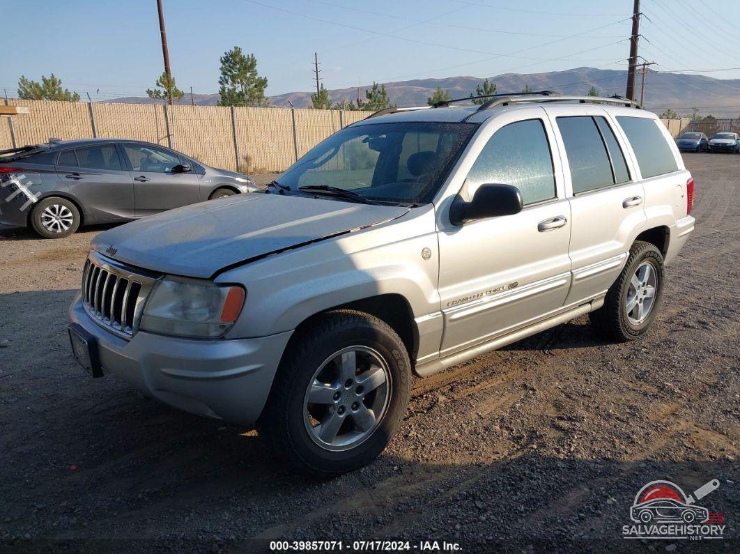 1J8GW68J24C417162 2004 JEEP GRAND CHEROKEE photo no. 2