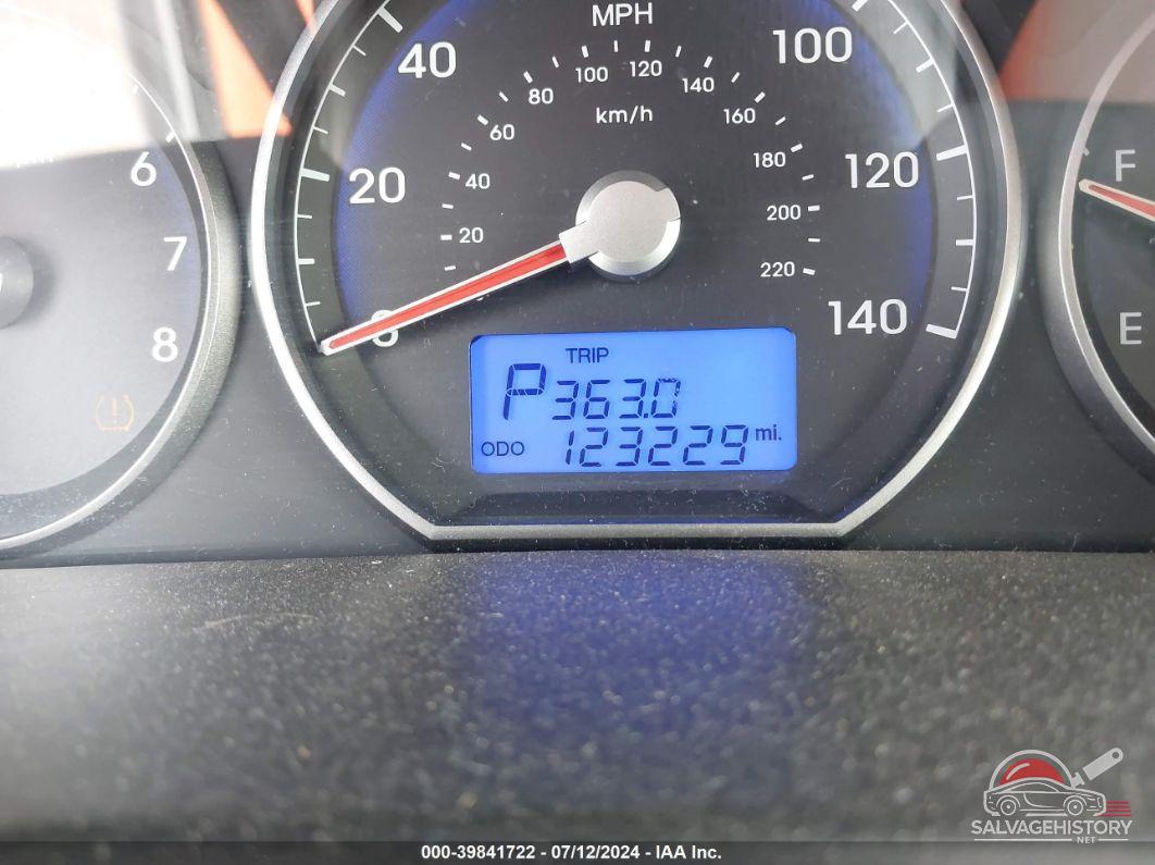 5XYZK3ABXBG090192 2011 HYUNDAI SANTA FE photo no. 7