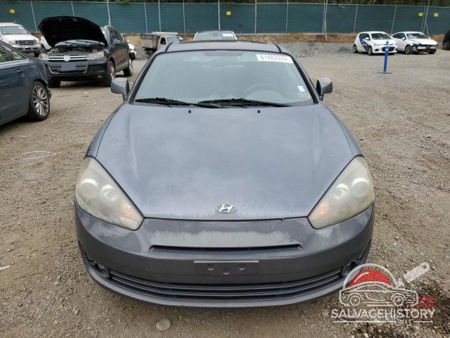 KMHHM66D67U252385 2007 HYUNDAI TIBURON photo no. 5
