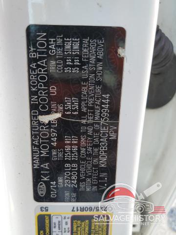 KNDPB3AC1E7599444 2014 KIA SPORTAGE photo no. 13