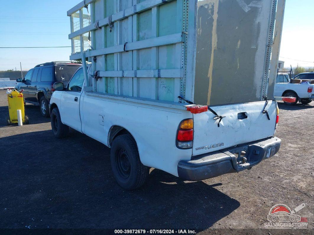 5TBJN3212YS114354 2000 TOYOTA TUNDRA photo no. 3