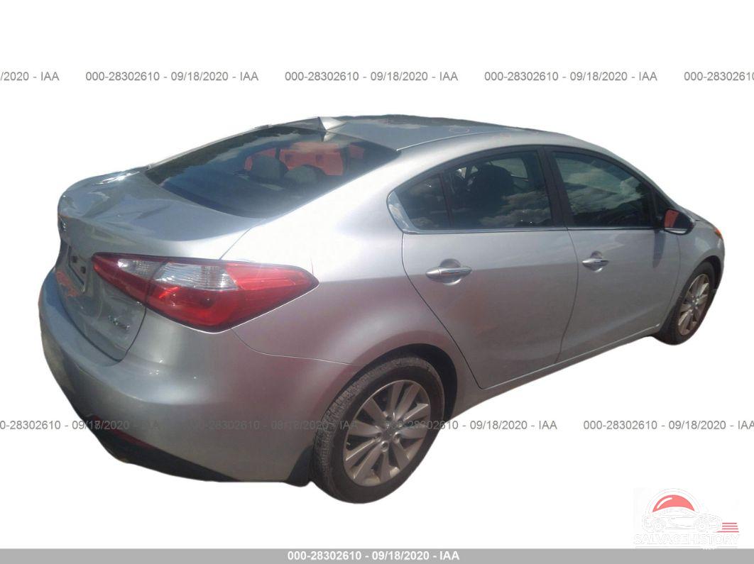 KNAFX4A81E5056442 2014 KIA FORTE photo no. 4