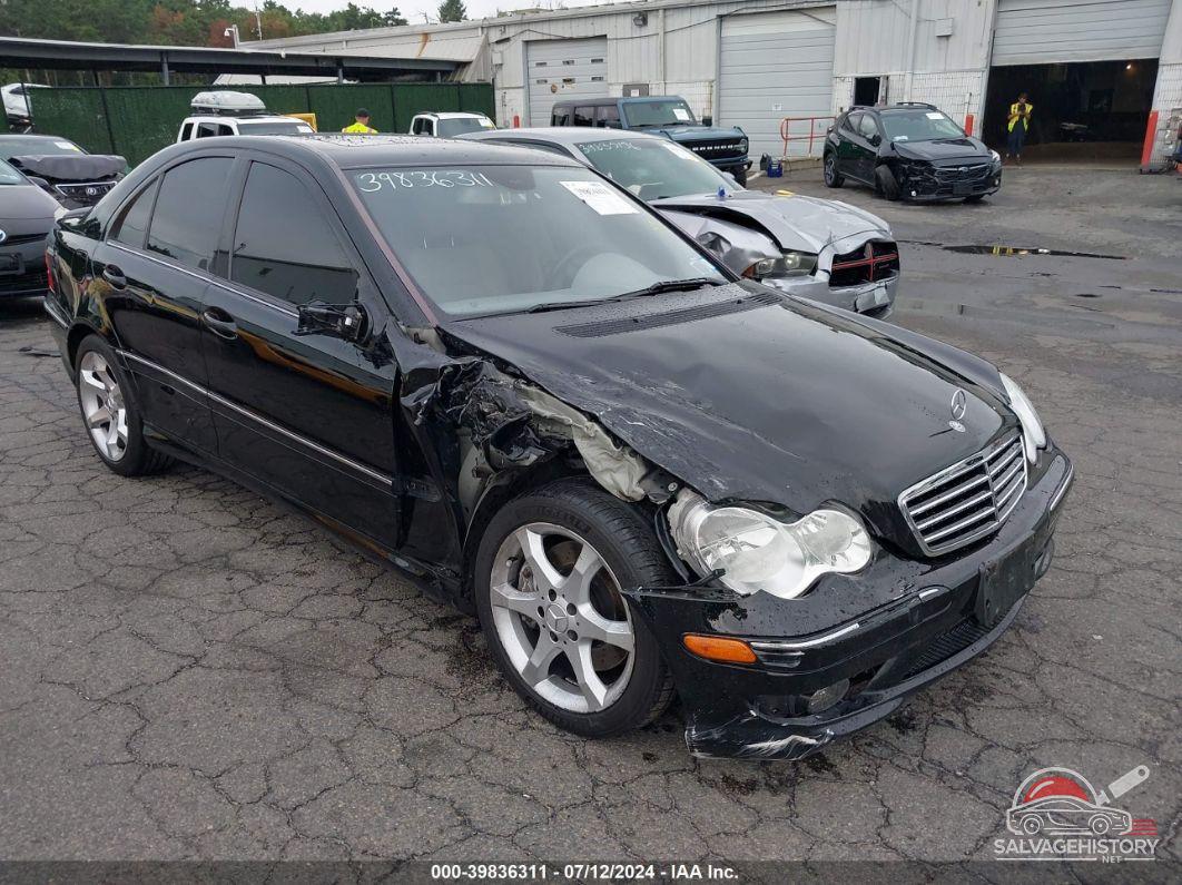 WDBRF52H87F856545 2007 BENZ C-CLASS C230 SPORT R photo no. 1