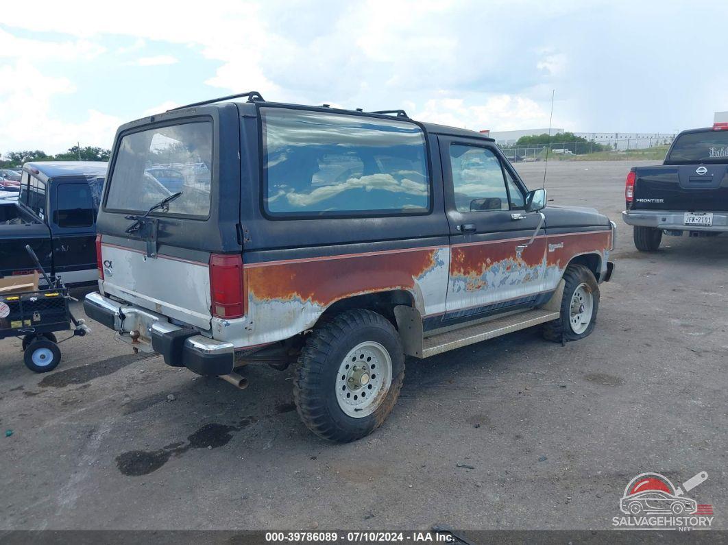 1FMCU14T7JUD96588 1988 FORD BRONCO II photo no. 4