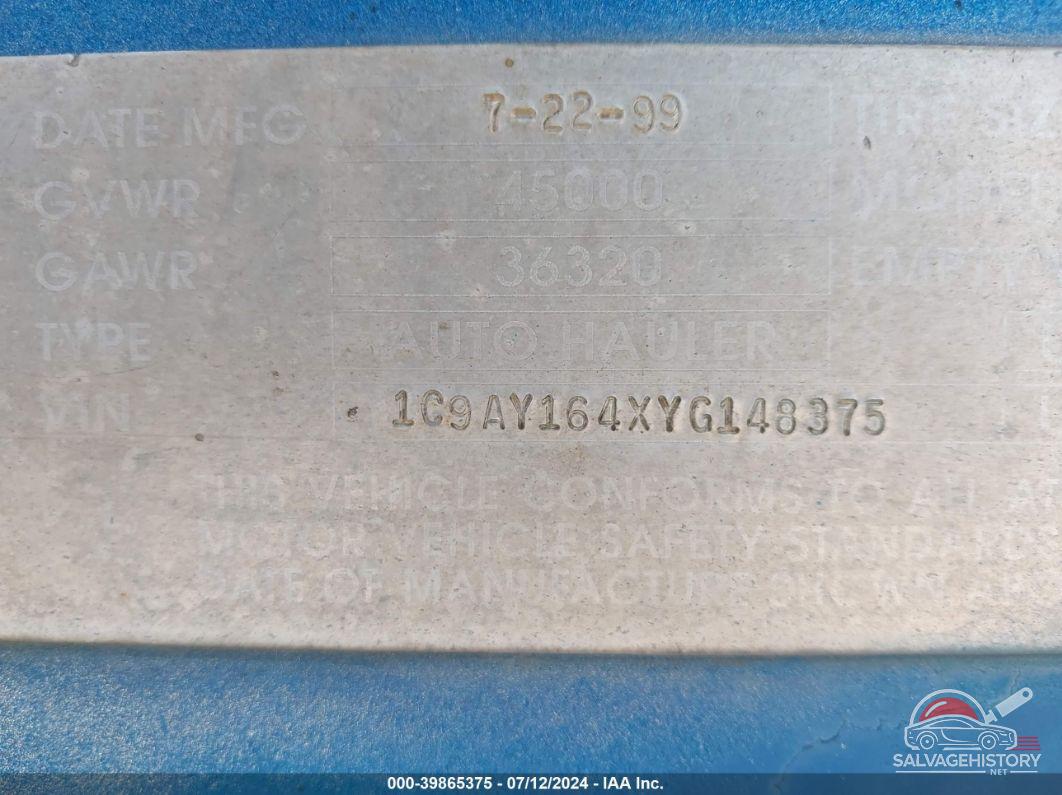 1C9AY164XYG148375 2000 COTTRELL INC  photo no. 8