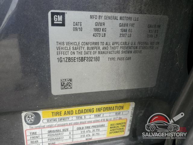 1G1ZB5E15BF202180 2011 CHEVROLET MALIBU photo no. 12