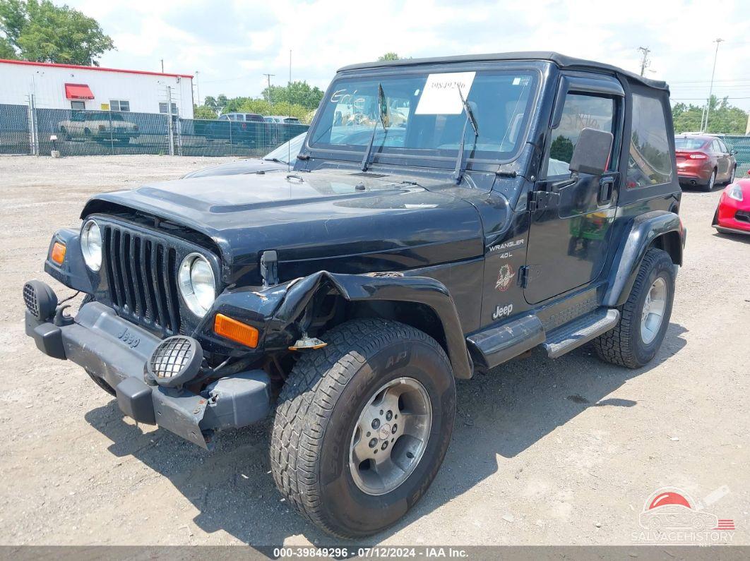 1J4FA59S2YP753292 2000 JEEP WRANGLER photo no. 2