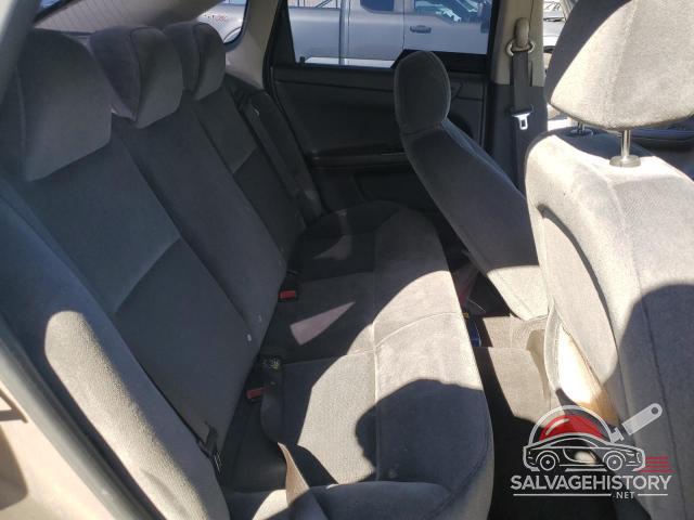 2G1WT55K769389459 2006 CHEVROLET IMPALA LT photo no. 10
