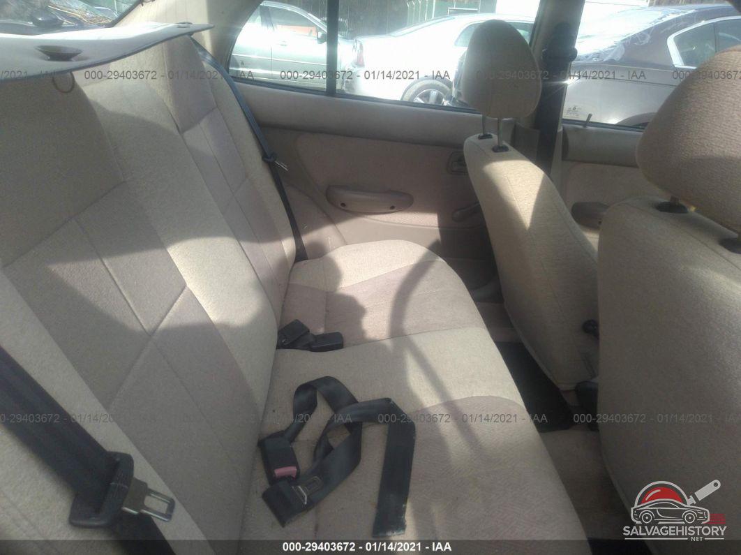 KMHVF24N9VU377704 1997 HYUNDAI ACCENT photo no. 8