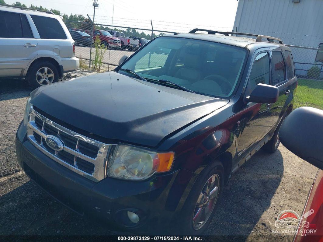 1FMCU03128KE77174 2008 FORD ESCAPE photo no. 2