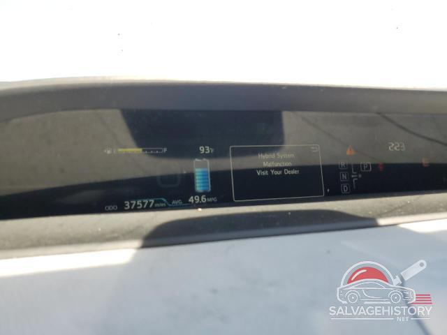 JTDKBRFU7J3064893 2018 TOYOTA PRIUS photo no. 9