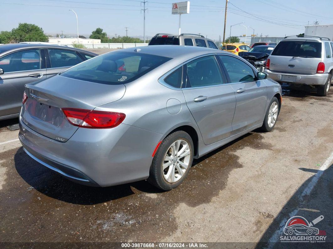 1C3CCCAB8GN111094 2016 CHRYSLER 200 photo no. 4