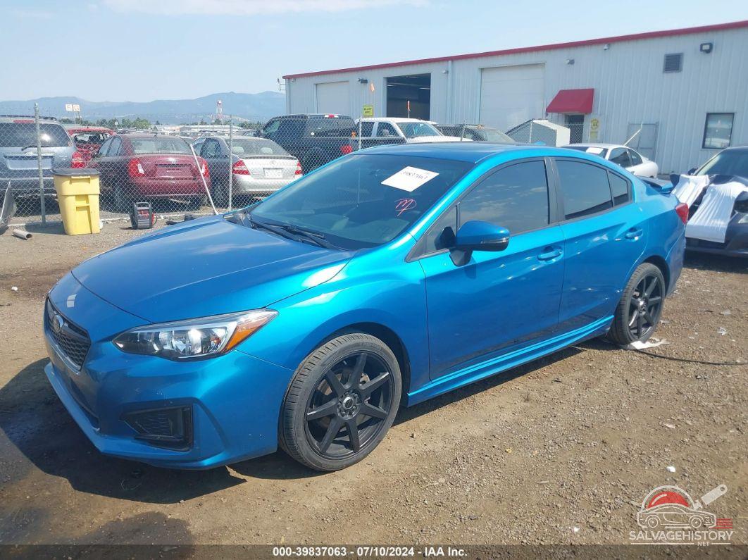 4S3GKAM67K3607558 2019 SUBARU IMPREZA photo no. 2