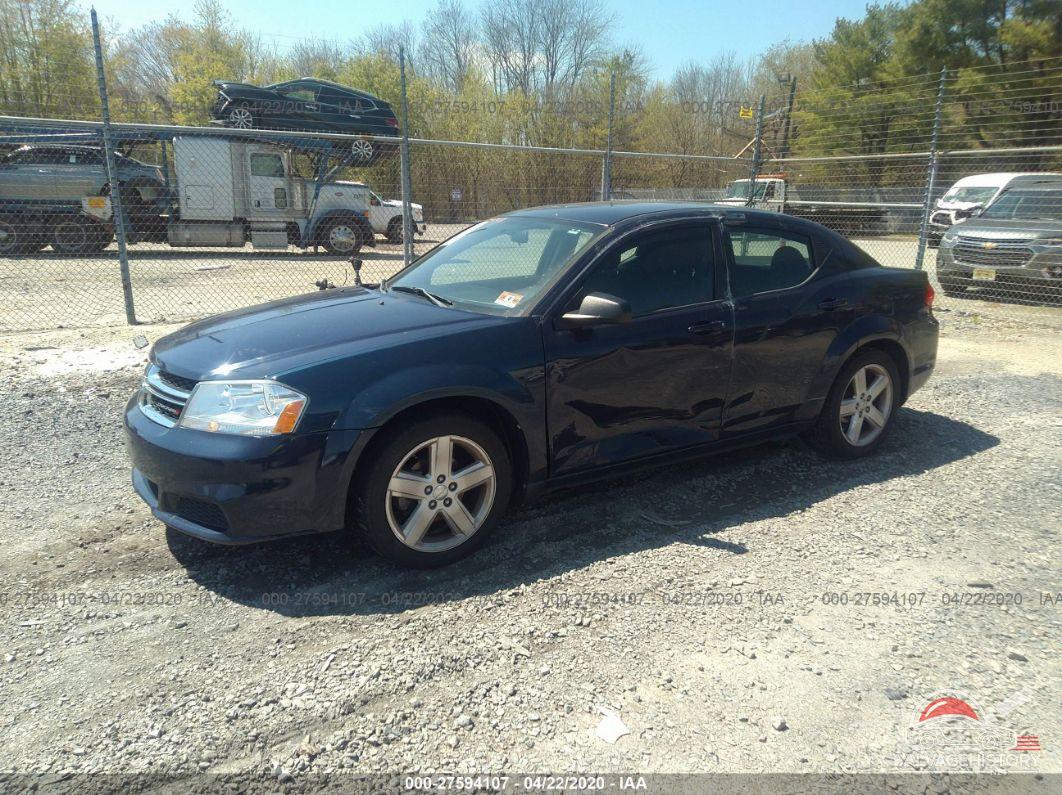 1C3CDZAB3DN665526 2013 DODGE AVENGER photo no. 2