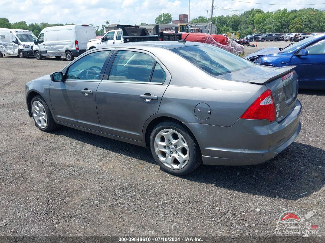 3FAHP0HG0BR205665 2011 FORD FUSION photo no. 3