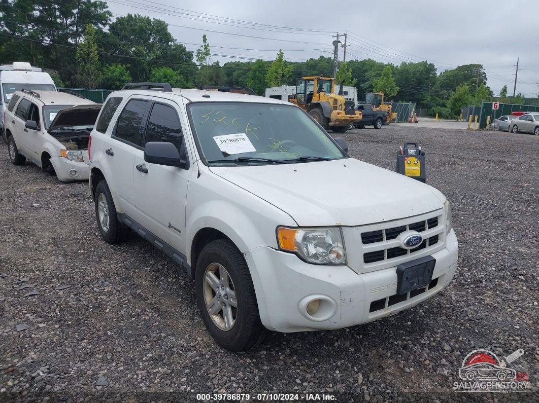 1FMCU5K38CKB21708 2012 FORD ESCAPE HYBRID photo no. 1
