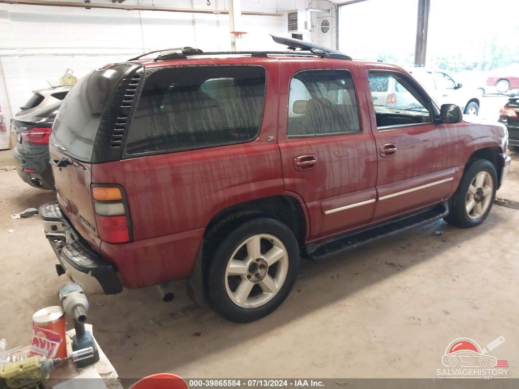 1GNEK13Z94J163625 2004 CHEVROLET TAHOE photo no. 4