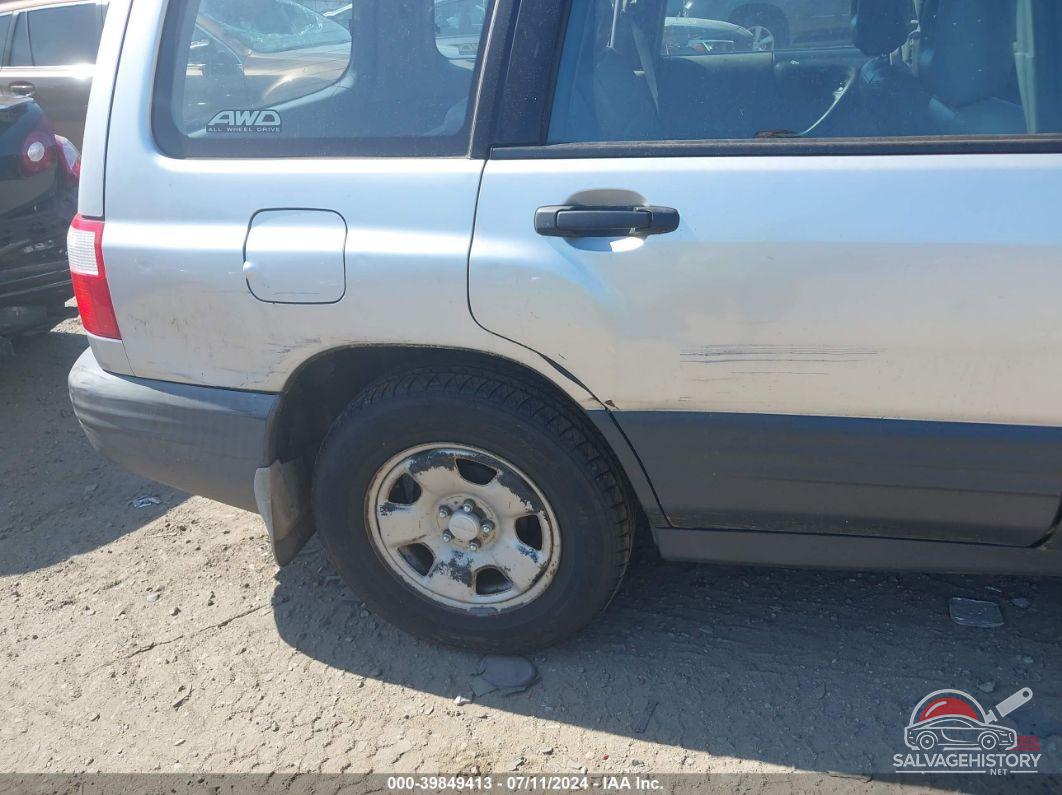 JF1SF63512H713727 2002 SUBARU FORESTER photo no. 6