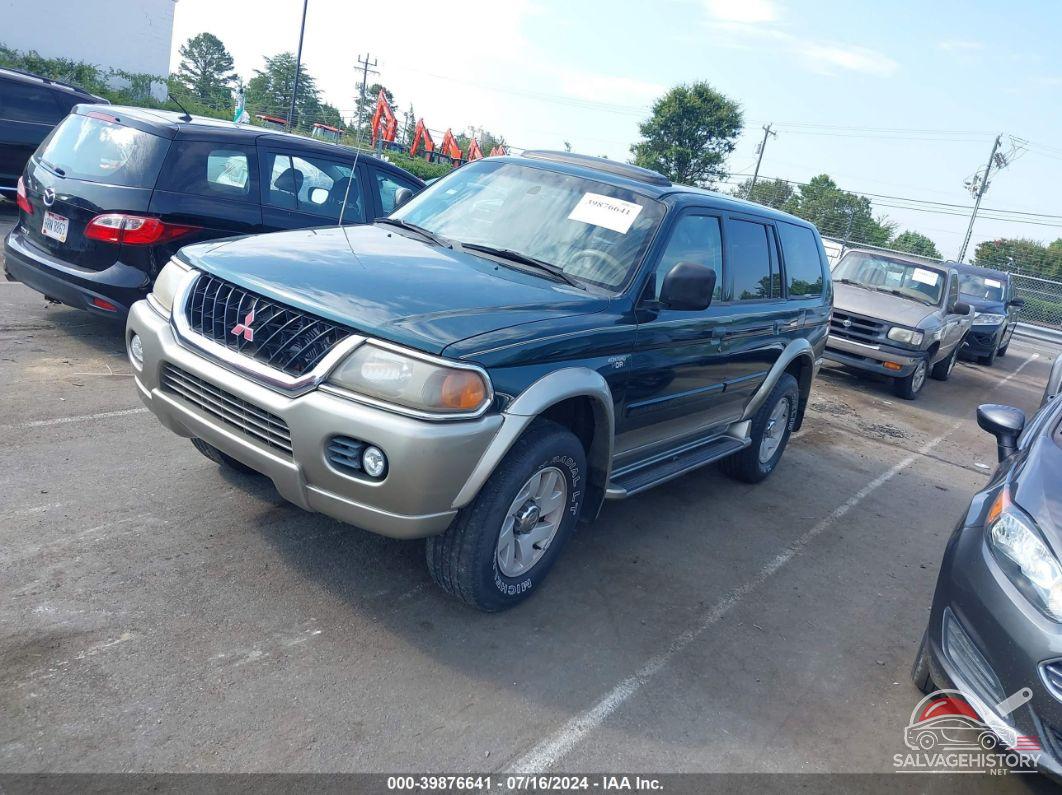 JA4MT31HXYP054059 2000 MITSUBISHI MONTERO SPORT photo no. 2