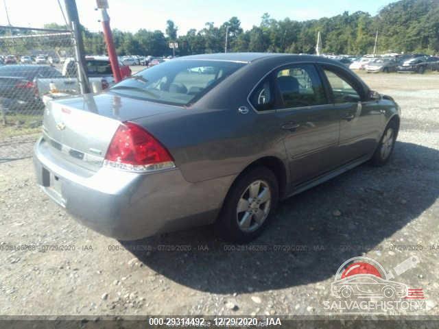 2G1WT57K391123517 2009 CHEVROLET IMPALA photo no. 4