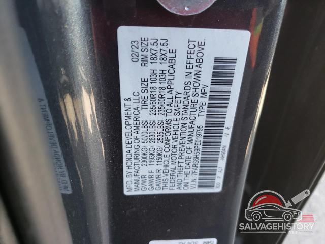 7FARS6H59PE019795 2023 HONDA CRV photo no. 13