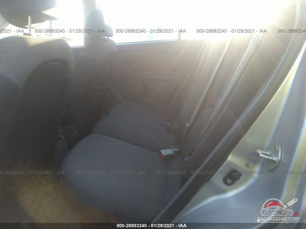 KNADE123186389401 2008 KIA RIO photo no. 8