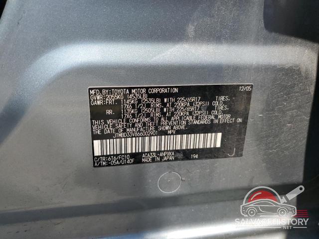 JTMBD33V866002901 2006 TOYOTA RAV4 photo no. 12