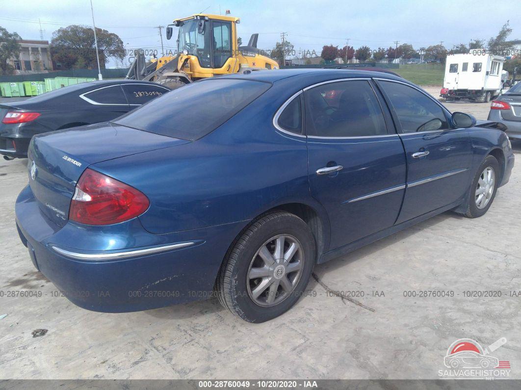2G4WD532251290046 2005 BUICK LACROSSE photo no. 4