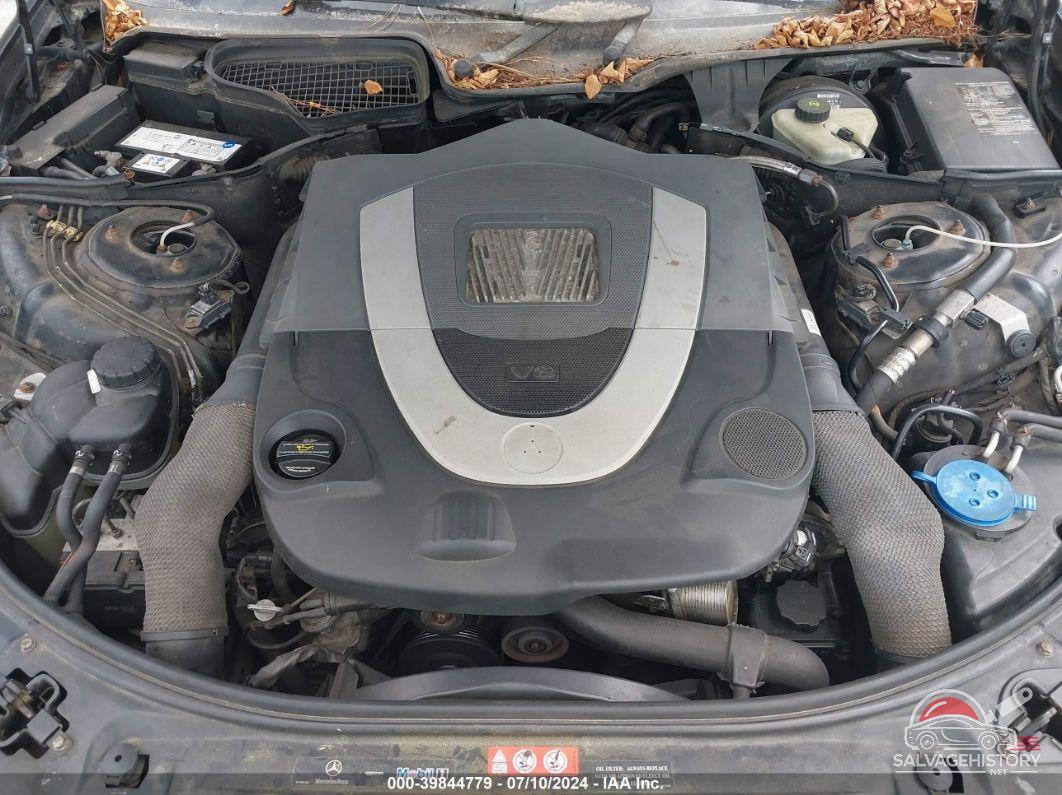 WDDNG71X07A017977 2007 MERCEDES-BENZ S 550 photo no. 10