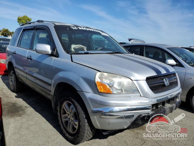 2HKYF18565H523203 2005 HONDA PILOT photo no. 4