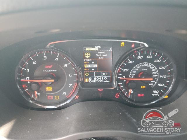 JF1VA2R65K9812663 2019 SUBARU WRX photo no. 9
