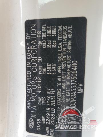 KNDJP3A55J7606480 2018 KIA SOUL photo no. 12