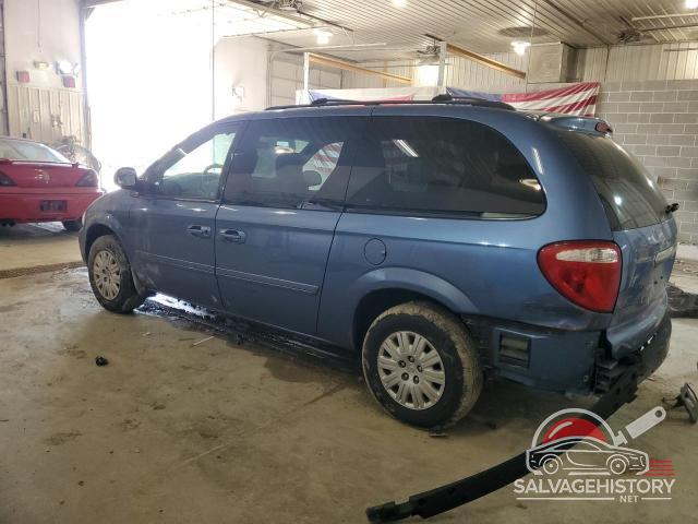 2A4GP44R27R232457 2007 CHRYSLER MINIVAN photo no. 2