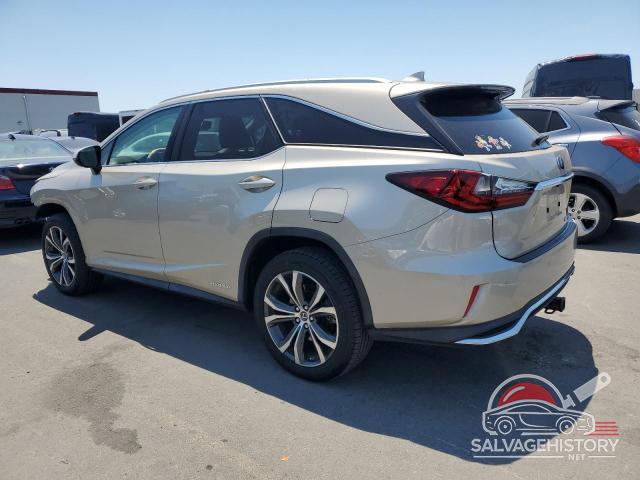 JTJDGKCA4K2007096 2019 LEXUS RX450 photo no. 2