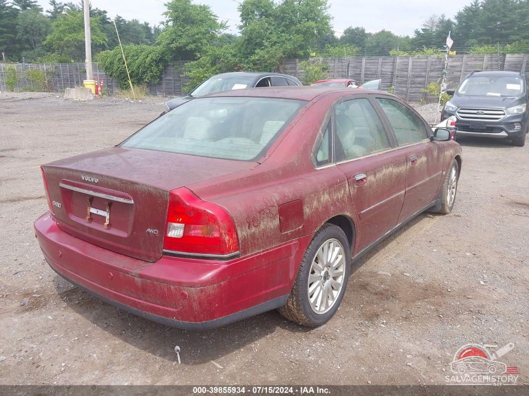 YV1TH592X61429862 2006 VOLVO S80 photo no. 4