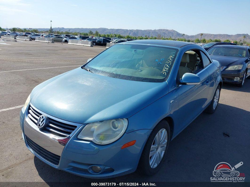 WVWBA71F67V005055 2007 VOLKSWAGEN EOS photo no. 2