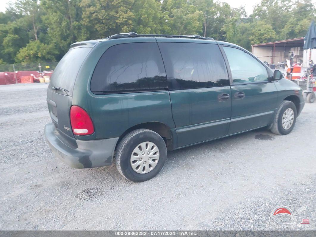 2P4FP2531XR367571 1999 PLYMOUTH VOYAGER photo no. 4