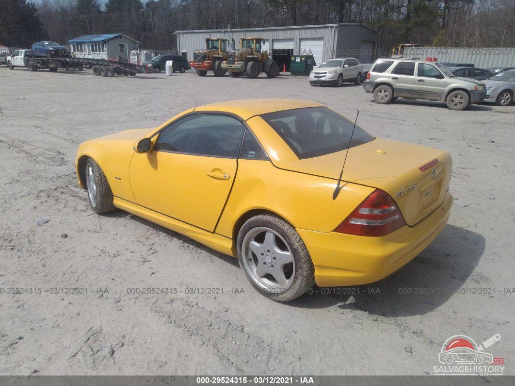 WDBKK65F01F195730 2001 MERCEDES-BENZ SLK-CLASS photo no. 3