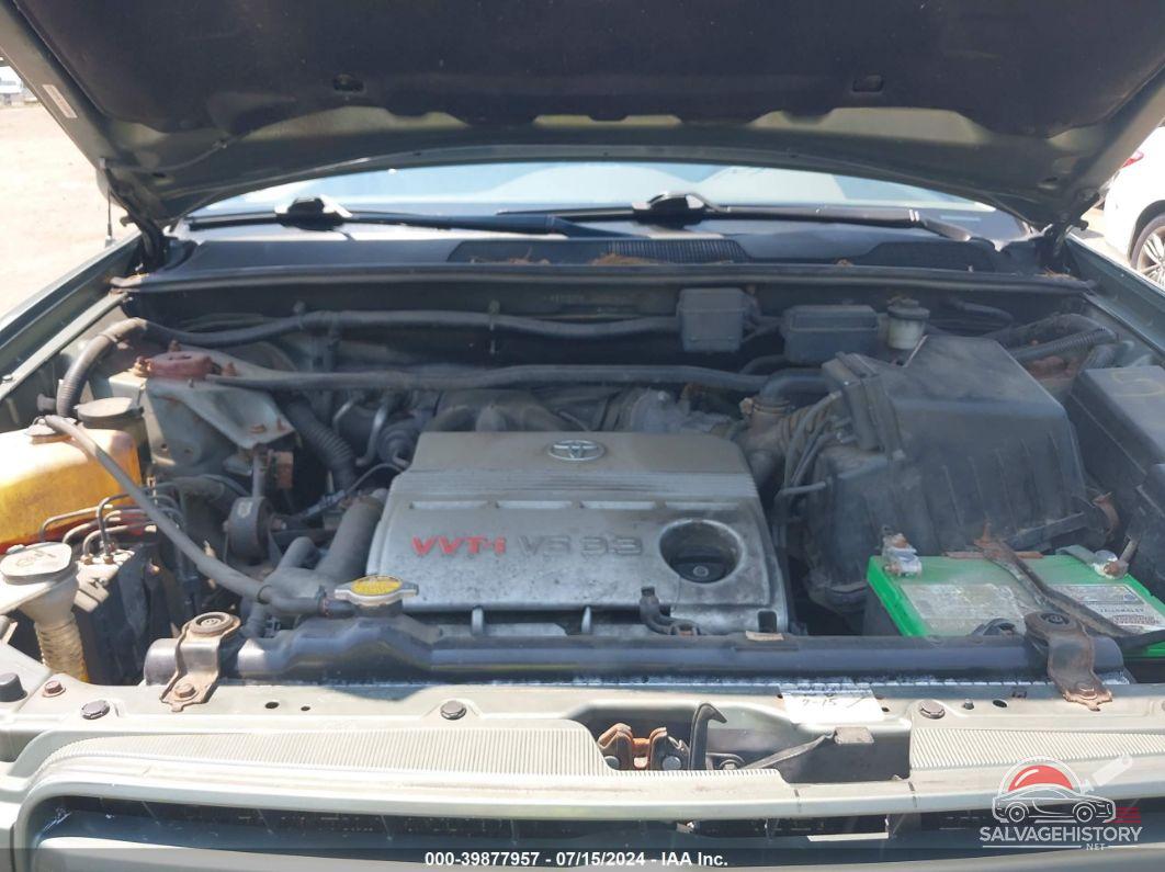 JTEEP21A250112869 2005 TOYOTA HIGHLANDER photo no. 10
