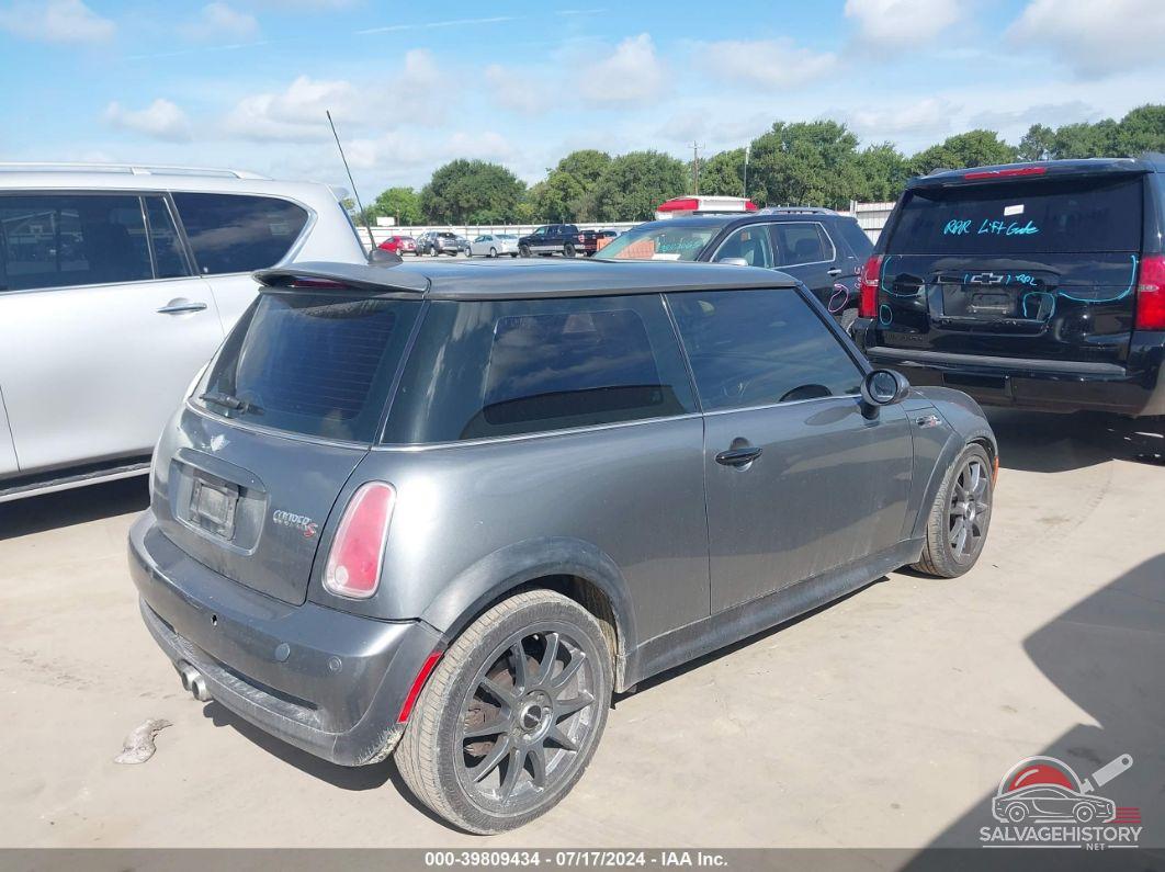 WMWRE33465TG95535 2005 MINI COOPER S photo no. 4
