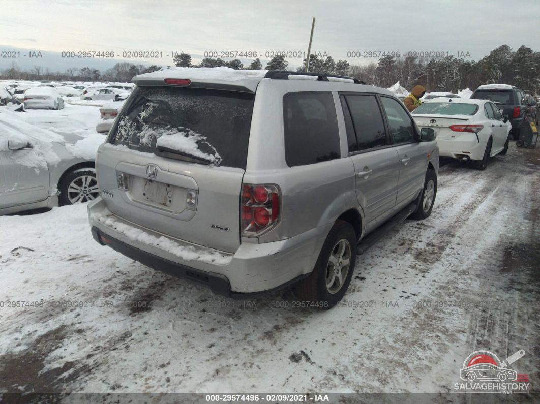 5FNYF186X7B008828 2007 HONDA PILOT photo no. 4