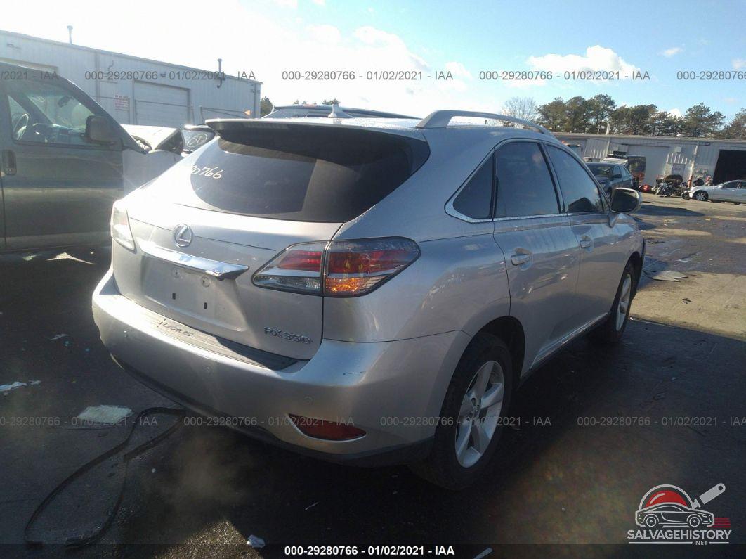 2T2BK1BA0DC191943 2013 LEXUS RX 350 photo no. 4