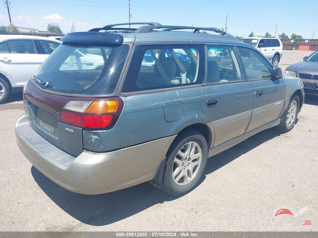 4S3BH665817655507 2001 SUBARU OUTBACK photo no. 4