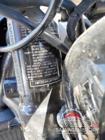 SMTD53HL2KT909511 2019 TRIUMPH MOTORCYCLE BONNEVILLE photo no. 9