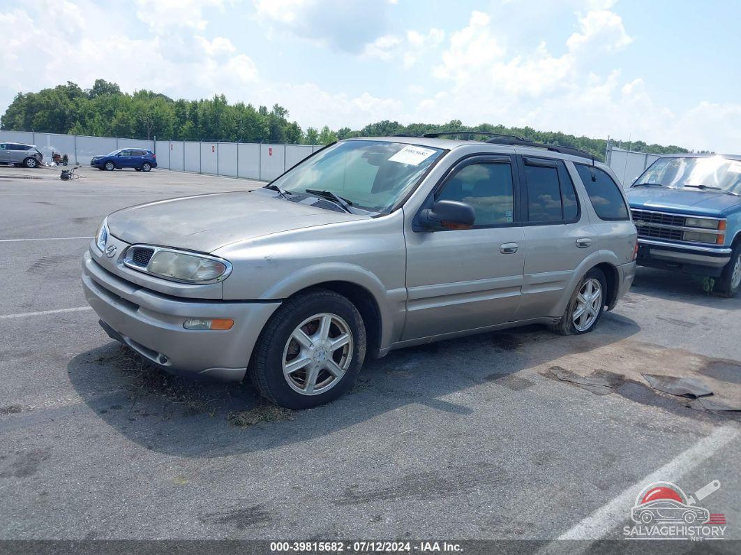1GHDT13SX22214748 2002 OLDSMOBILE BRAVADA photo no. 2